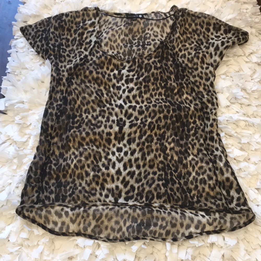 Animal Print Top